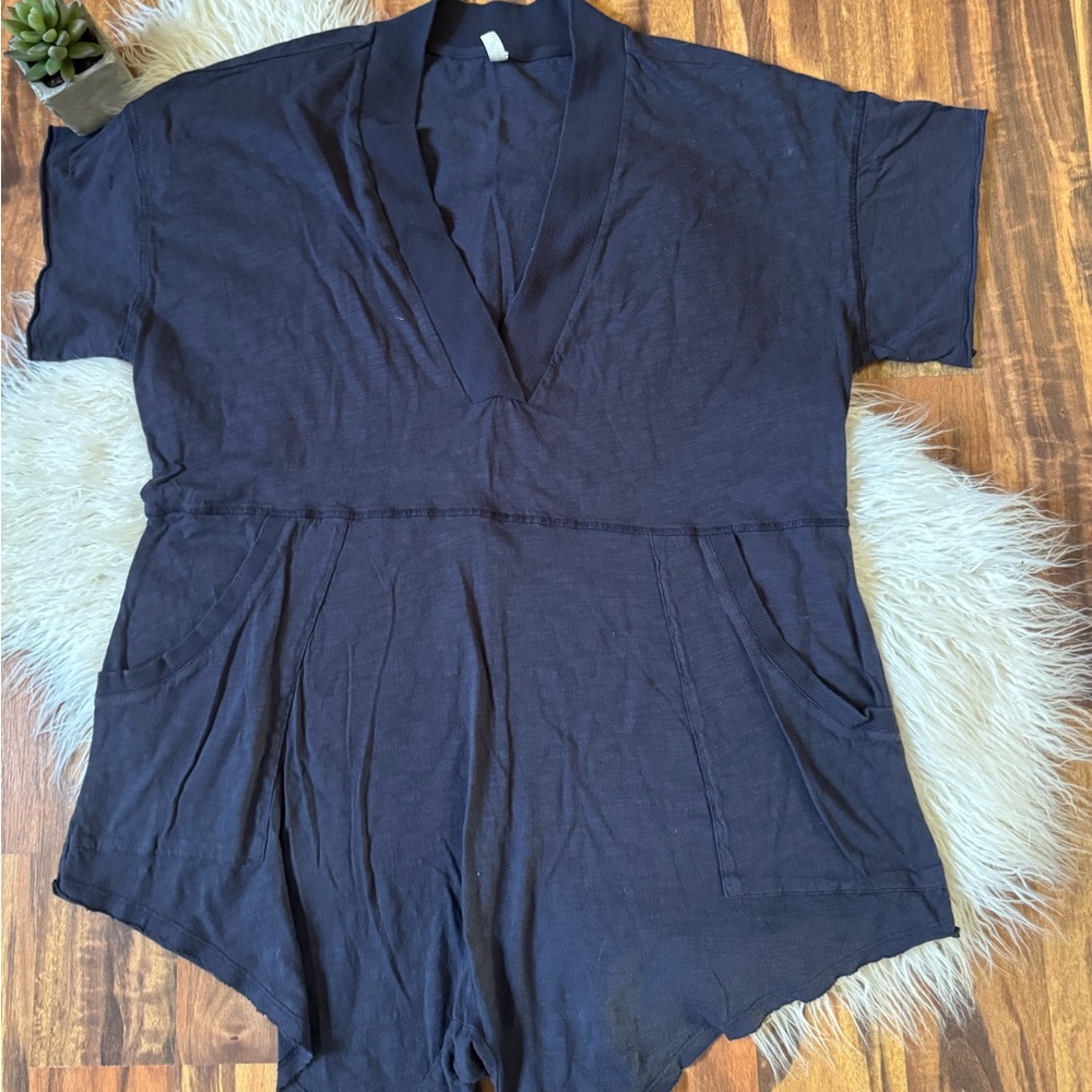 Free People Black Jumpsuit